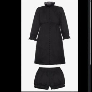 NEW Bianca Balti THE NICHOLS DRESS Black Dot